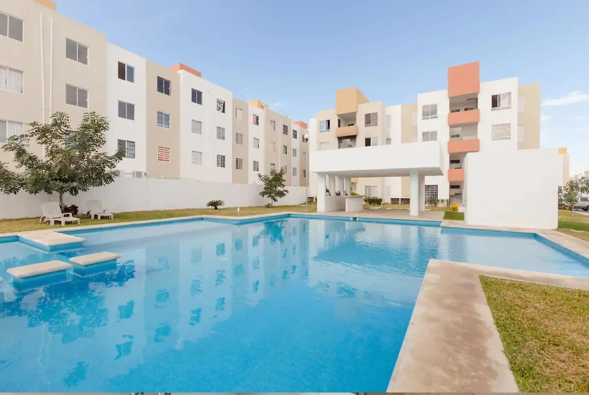Departamento Vacacional En Playa Del Carmen. Apartment 0*,