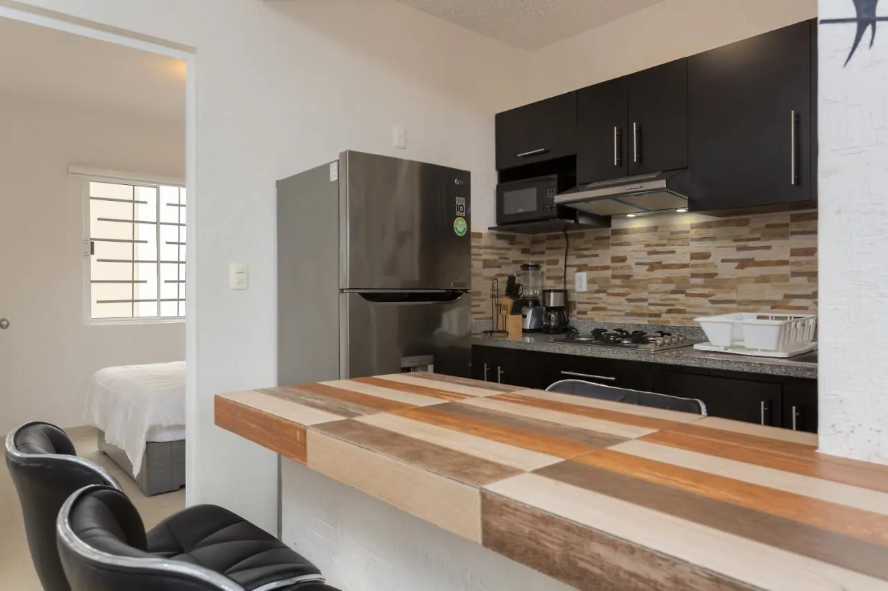 Departamento Vacacional En Playa Del Carmen. Apartment Mexico