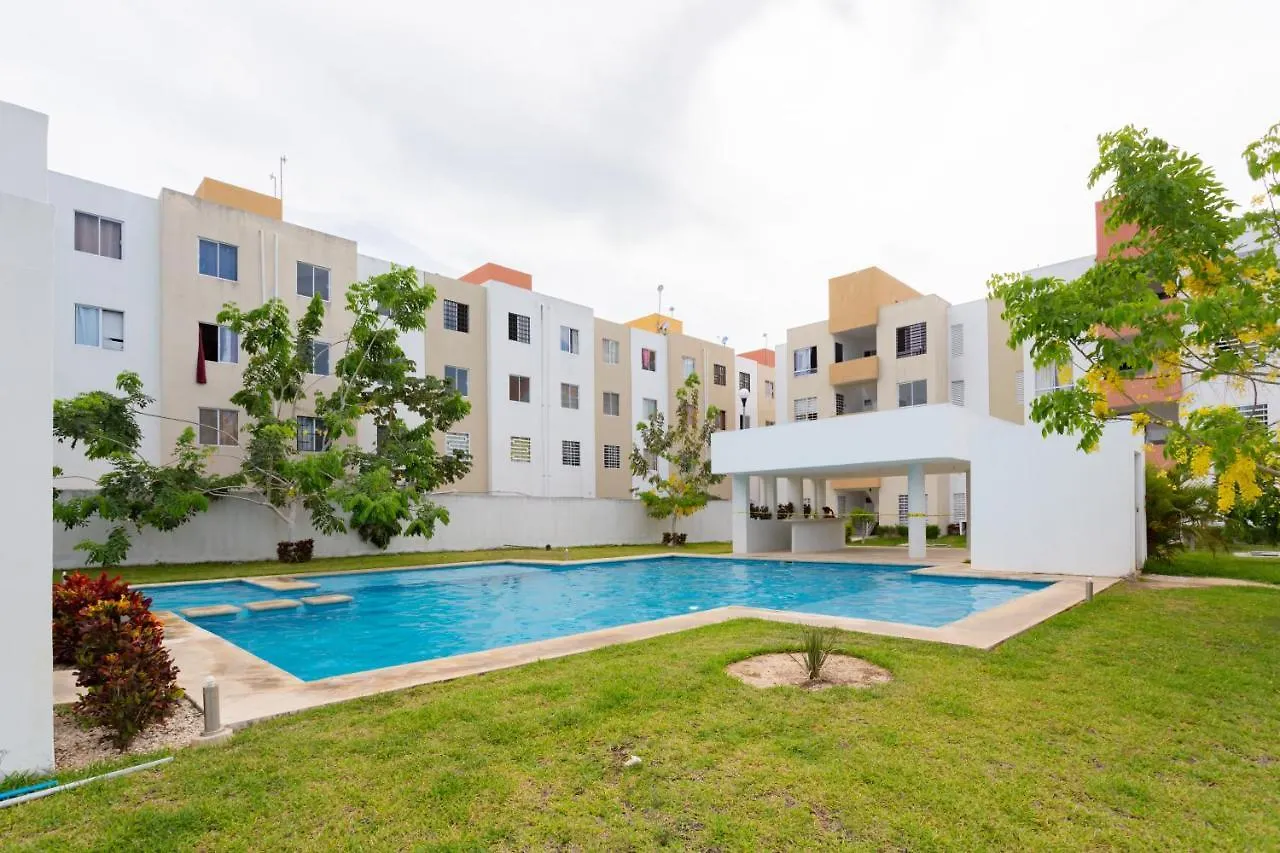 Apartmán Departamento Vacacional En Playa Del Carmen.